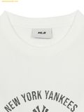  Áo Phông MLB Varsity Vintage Color Graphic Overfit Functional Short Sleeve T-Shirt New York Yankees 3ATSV0653-50IVS 