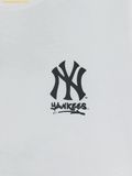 Áo Ba Lỗ MLB Basic Mega Logo Nashi T-Shirt New York Yankees - 3ATOB0253-50WHS - Trắng 
