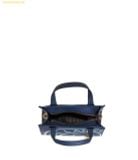  Túi Tote Karl Lagerfeld Nouveau Exploded Logo Print Small Satchel 75901199 - Xanh denim 