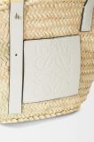  Túi Xách LOEWE Basket bag in palm leaf and calfskin Size M 