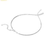  Dây đeo cổ, Dây Chuyền Swarovski Matrix Y necklace Mixed cuts, White, Rhodium plated 