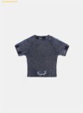  Áo Bad Blood Rusty Denim V-Neck T-Shirt Blue w-tee25-010 