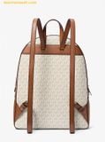  Balo MICHAEL KORS Jaycee Large Backpack Vanilla Trắng Logo 