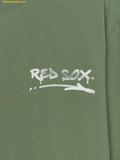  Áo Phông MLB Basic Street Logo Overfit Short Sleeve T-Shirt Boston Red Sox 