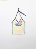  Áo Hai Dây Bad Blood Cindy V-Neck Halter Tank Cream w-tnk24-039 Màu Trắng Kem 