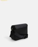  Túi Đeo Chéo Coach Sullivan Flap Crossbody In Signature Canvas CZ396 Đen 