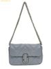 Túi Đeo Vai Marc Jacobs Logo Plaque Quilted Shoulder Bag - MJ-Quilted-Color Xanh Xám (Sold Out)
