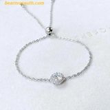  Vòng, lắc tay SWAROVSKI Una Angelic bracelet Round cut, White, Rhodium plated - SKU: 5636266 