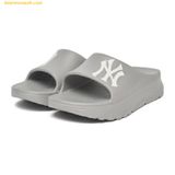  Dép MLB Chunky Slider New York Yankees 3ALPAA123-50GRS Màu xám 