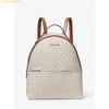 Balo Michael Kors Sheila Medium Logo Backpack Màu Trắng Logo