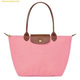  Túi Xách LongChamp Le Pliage Original M Tote Bag Marshmallow - Recycled Canvas (Màu Hồng) 