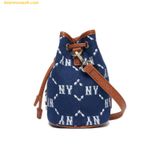  Túi Đeo Chéo MLB Dia Monogram Jacquard Mini Bucket Bag New York Yankees Navy 3ABMS022N-50NYL 