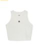 Áo Crop Ba Lỗ MLB Women's Basic Small Logo Golji Crop Top New York Yankees 3FTKB0253-50IVS - Màu Trắng