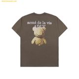  Áo Phông AADLV Block Bear Cacao 