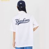  Áo Sơ Mi MLB MLB Shirts Varsity Series New York Yankees 3AWSV0343-50WHS - Trắng 