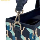  Túi Tote MLB Cube Monogram Small Tote Bag New York Yankees 3AORS022N-50NYD 