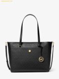  Túi Tote Michael Kors Mk Maisie Large Pebbled Leather 3-in-1 Tote Bag - Đen Logo 