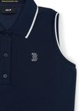  Đầm Polo MLB Women's Varsity Slim Fit Cara Nashi One Piece Boston Red Sox 3FOPV0353-43NYS Màu Navy 