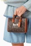  Túi Đeo Vai Coach Tote Mini Ace Tote Bag 17 With Horse And Carriage Print CT890 