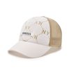 Mũ Lưỡi Trai MLB Dia MONOGRAM Sportive Mesh Cap NEW YORK YANKEES Màu Nâu Phối Trắng