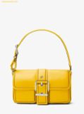  Túi Đeo Vai Michael Kors MK Colby Medium Leather Shoulder Bag Màu Vàng 