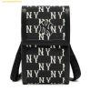 Túi Đeo Chéo MLB Classic Monogram Jacquard Cell Phone Bag 7ACRM033N-50BKS Màu Đen