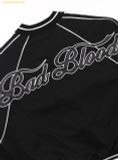  Áo Khoác Bomber Bad Blood Billy Jersey Windbreaker w-jkt24-027 - Đen 
