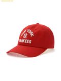  Mũ Lưỡi Trai MLB Varsity Lettering Unstructured Ball Cap New York Yankees 3ACPV065N-50RDD Màu Đỏ 