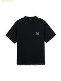  Áo Phông MLB Vintage Monotiv Overfit Short Sleeve T-Shirt New York Yankees 3ATSM0854-50BKS Màu Đen 