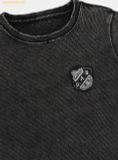  Áo Bad Blood Rusty Denim Muscle T-Shirt Black - w-tee25-013 