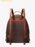  Balo Michael Kors MK Sheila Medium Logo Backpack - Nâu 