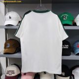  Áo Phông New Era Jersey Cỏ Tim Màu Trắng / Đen / Hồng 