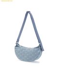  Túi Đeo Vai MLB Classic Monogram Denim Vintage Hobo Bag New York Yankees 3ABQMD15N-50BLL 