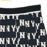  Chân Váy MLB Pickleball New York Yankees 3FSKM0133-50BKS - Đen logo 