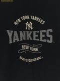  Áo Phông MLB Varsity Vintage Color Graphic Overfit Functional Short Sleeve T-Shirt New York Yankees 3ATSV0653-50BKS 