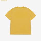  Áo Phông ADLV Lettering Rabbit Short Sleeve T-Shirt Mustard 
