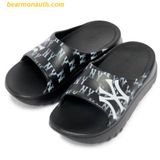  Dép MLB Chunky Sliders Classic Monogram New York Yankees 3ALPCSS33-50BKS 