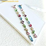  Khuyên Tai, Bông Tai Swarovski Gema 5656397 – Phối nhiều màu 