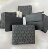  Ví Nam Michael Kors MK Cooper Billfold W Coin Pocket Đen 