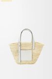  Túi Xách LOEWE Basket bag in palm leaf and calfskin Size M 