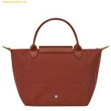  Túi Xách LongChamp Le Pliage Green S Handbag Chestnut - Recycled Canvas 