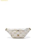  Túi Đeo Hông MLB Diamond Monogram Sportive Hip Sack New York Yankees 3AHSM035N-50IVS - Trắng 