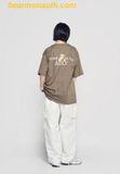  Áo Phông ADLV Bear Doll Basic Short Sleeve T-Shirt Màu Nâu 