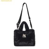  Túi Tote MLB Wms Basic Fur Fleece Tote Bag New Yankees York Yankees 3AORS0526-50BKS Màu Đen 
