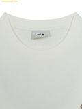  Áo Phông MLB Vintage Monogram Big Lux Overfit Short Sleeve T-Shirt New York Yankees 3ATSM0754-50IVS Màu Trắng 