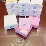  Dây cổ, dây chuyền SWAROVSKI Dancing Swan necklace Swan, White, Rhodium plated - 5514421 