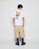  Áo Phông ADLV Chill Guy Dounut Short Sleeve T-Shirt Màu Trắng 