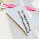  Khuyên Tai, Bông Tai Swarovski Gema 5656397 – Phối nhiều màu 