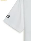  Áo Phông MLB Basic Street Logo Overfit Short Sleeve T-Shirt New York Yankees 3ATSB5153-50WHS Trắng 