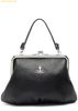 Túi Xách Vivienne Westwood Granny Frame faux leather top handle bag Màu Đen